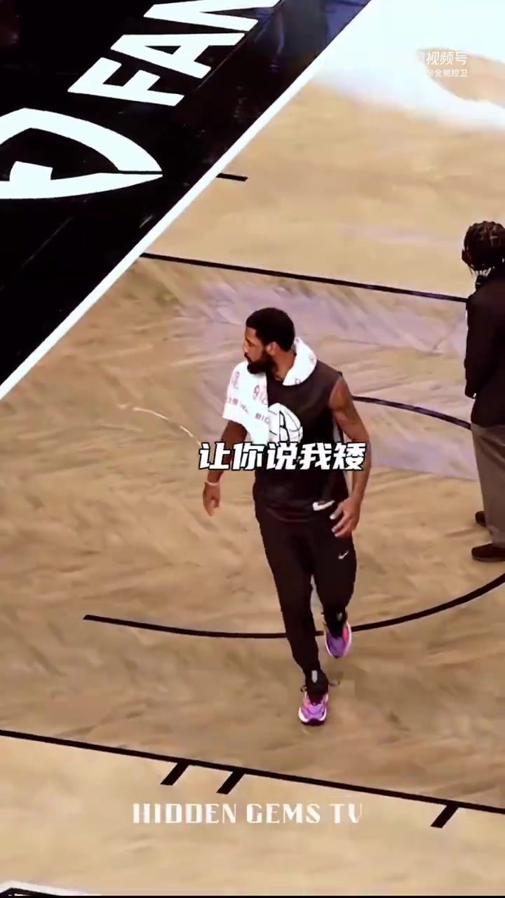 你不對勁！原來歐文一心想著要隔扣杜蘭特，并將其撂倒在地